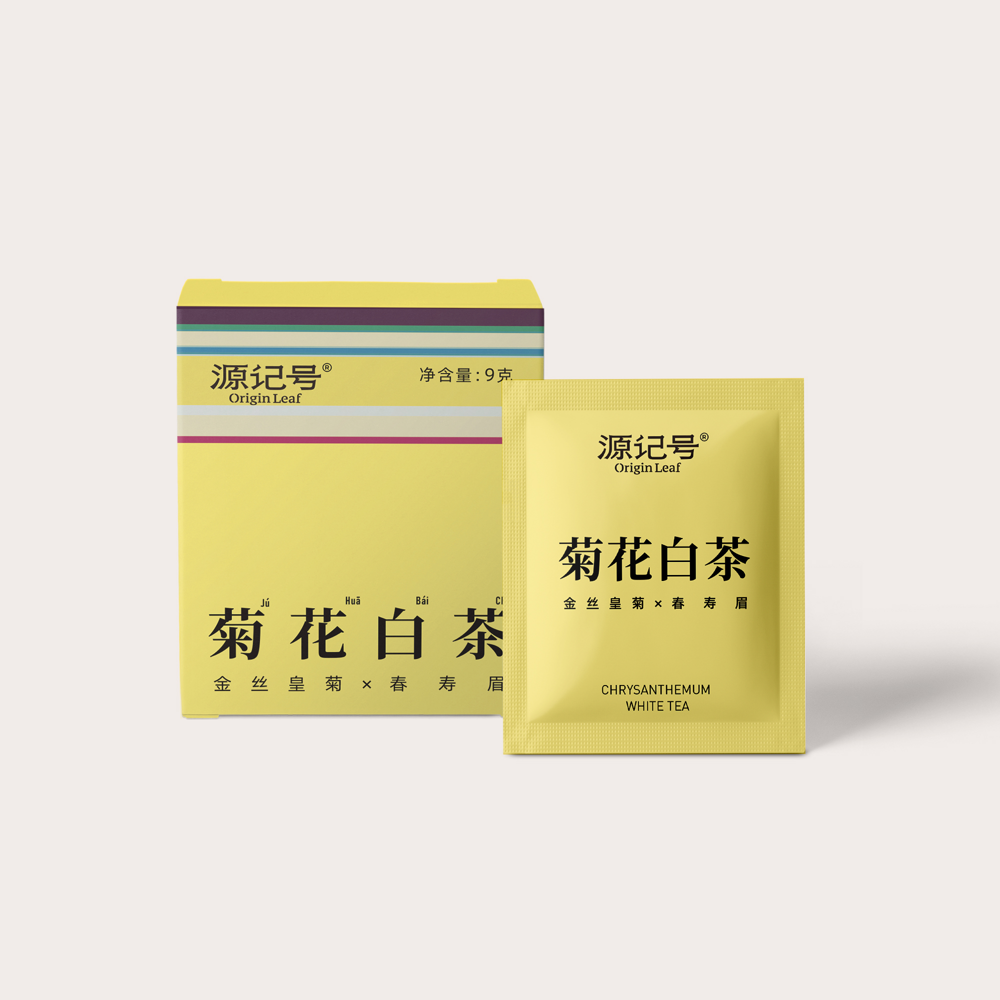 Chrysanthemum White Tea 90g（3g×30pcs）White Tea ShouMei With Rich Floral Flavor